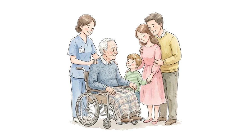 家族のイラスト