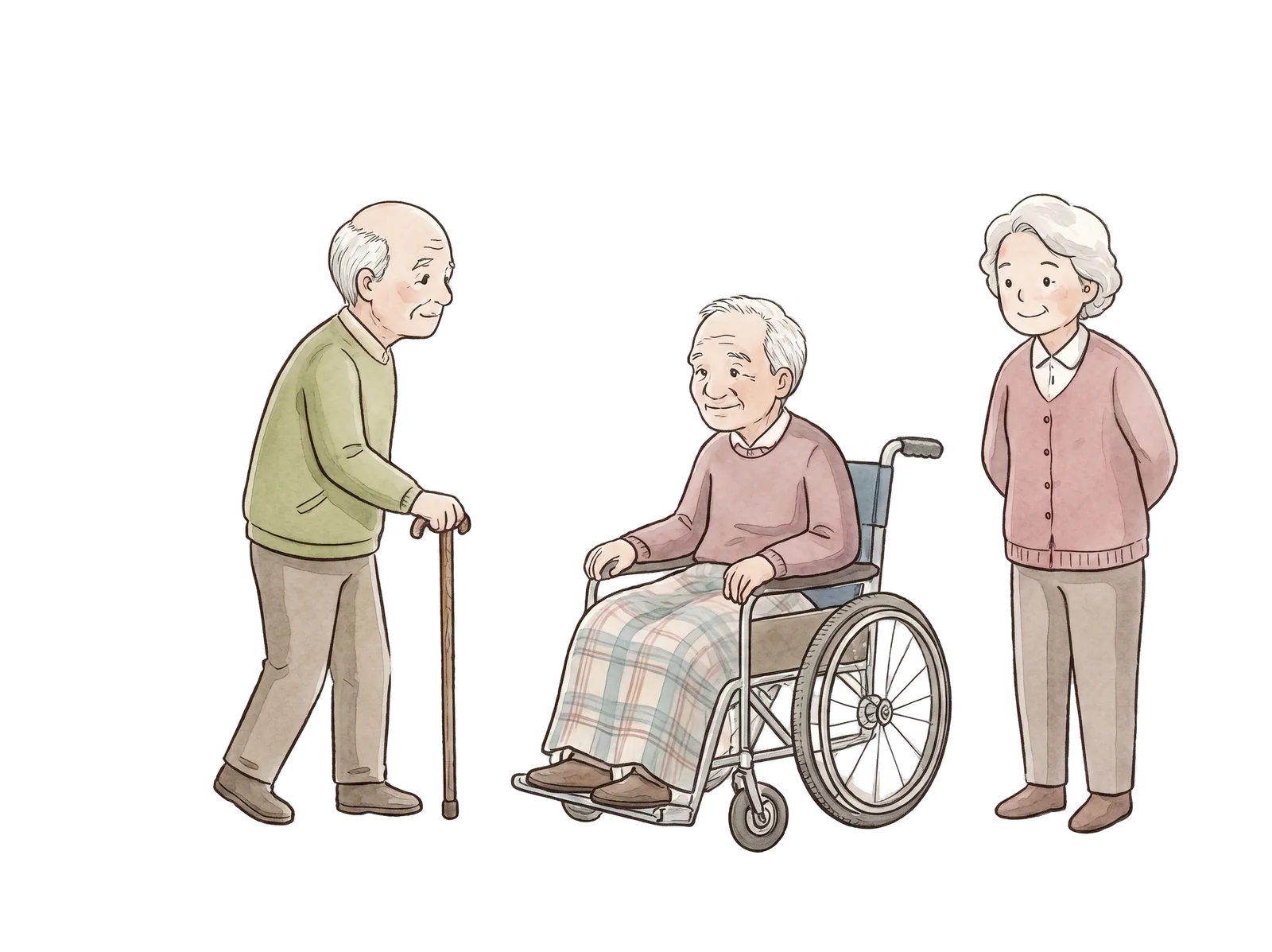 家族のイラスト